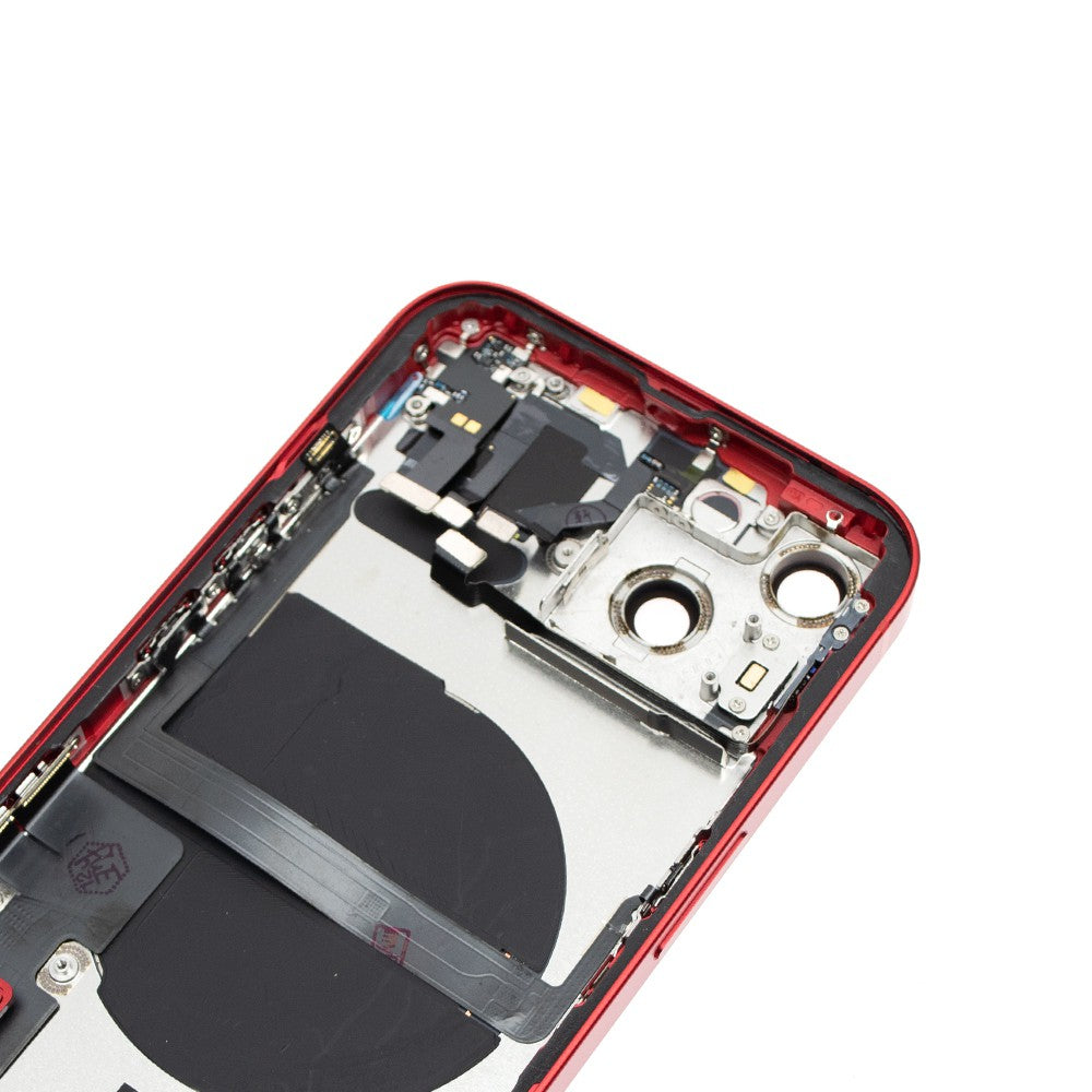 Rear Housing with Full Set Parts for iPhone 13-Red (Purple) Rear Housing with Full Set Parts for iPhone 13-Red (Purple)